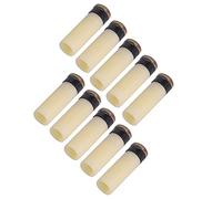 Yinhing 10PCS 11mm Consigli per Biliardo da Biliardo Punta da in Plastica in Pelle Premium Sostituzioni Accessori Fai-da-Te per Un Gameplay Migliorato (11 mm)