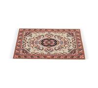 Yinhing :12 Tappeto in Miniatura per Casa delle Bambole Tappeto Squisito Ed Elegante per la Decorazione del Soggiorno della Casa delle Bambole, Accessorio per Migliorare l'estetica degli Interni e