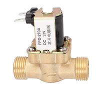 Yinhing 2 Interruttore di Ingresso Elettrovalvola Elettromagnetica in Ottone Normalmente Aperto Sensibile DC12V per un Controllo Efficiente (DC12V)