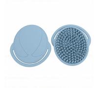 Yinhing 2 Pezzi Spazzola Bagno per Bambini Spazzola per la Testa del Bambino Massaggiatore per Cuoio Capelluto con Cinturino Antiscivolo per Neonati Bambini Adulti (BLUE)
