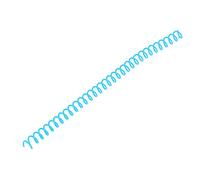 Yinhing 20 Bobine di Legame a Spirale in Plastica, Legante a Spirale, Pettine della Colonna Vertebrale Grande 30 Fori, 30 Spine di Legame a Spirale in Foglio, Diametro di 11 Mm (BLUE)