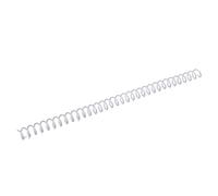 Yinhing 20 Bobine di Legame a Spirale in Plastica, Legante a Spirale, Pettine della Colonna Vertebrale Grande 30 Fori, 30 Spine di Legame a Spirale in Foglio, Diametro di 11 Mm (Colore trasparente)