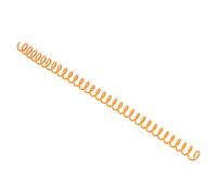 Yinhing 20 Bobine di Legame a Spirale in Plastica, Legante a Spirale, Pettine della Colonna Vertebrale Grande 30 Fori, 30 Spine di Legame a Spirale in Foglio, Diametro di 11 Mm (ORANGE)