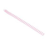 Yinhing 20 Bobine di Legame a Spirale in Plastica, Legante a Spirale, Pettine della Colonna Vertebrale Grande 30 Fori, 30 Spine di Legame a Spirale in Foglio, Diametro di 11 Mm (PINK)