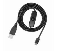 Yinhing 3 B+ Alimentatore USB Cavo di Ricarica USB con Interruttore On/off per 3 2 B e, Lunghezza 1 M, per la Ricarica