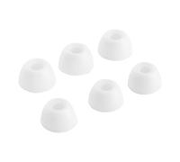 Yinhing 3 Paia di Auricolari di Ricambio per Auricolari 2 SM R177 Copri in Silicone Morbido Taglia S/M/L Isolamento Acustico Lavabile (WHITE)