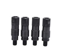 Yinhing 4 Connettori da Pesca a Sgancio Rapido per Allarmi per la Pesca alla Carpa e Bastoncini per Rod Pod, Accessorio Essenziale per Attrezzatura da per Pescatori e Appassionati, Leggero e Design