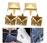 Yinhing 400 Set 4 Mm 7 Mm Rivetti a Punta per Lavorazione in Pelle Fai da Te Borchie a Punta per Borse, Scarpe e Accessori per Cinture in Finitura Bronzo per Personalizzazione Artigianale e Progetti