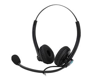 Yinhing A26 RJ Cuffie per Servizio Clienti Cuffie Telefoniche con Cancellazione del Rumore con Altoparlanti HD e Lunghezza del Microfono Professionale Comode Antirumore per Call Center