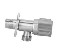 Yinhing Accessori per Valvole di Intercettazione Angolare in Acciaio Inossidabile con Filettatura G1/2 Pollici per Rubinetti della, Bagno, WC e Riscaldatore - Strumento di Controllo Gestione