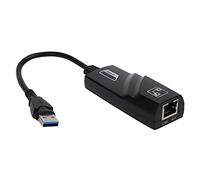 Yinhing Adattatore Ethernet Scheda Cablata Gigabit da USB 3.0 a RJ45 per Dispositivi Desktop e Laptop Connettività Esterna Ad Alta velocità per Streaming di Giochi e Uso in Ufficio
