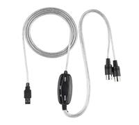 Yinhing Adattatore per Interfaccia Musicale Convertitore da Cavo MIDI a USB per un Facile Editing di Registrazioni Musicali Compatibilità Plug Play Interfaccia MIDI per Tastiere