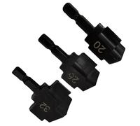 Yinhing Alesatrice del Condotto, Kit di Pila a Pipa Struttura Robusto 1/4 Pollice 3pcs Raamer per Tubo per la Riparazione del Tubo del d'acqua