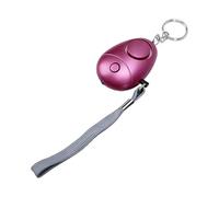 Yinhing Allarme di Sicurezza Personale Portachiavi con Allarme di Sicurezza 130 DB con Luce Stroboscopica LED, di Autodifesa con Perno per Donne Uomini Bambini Campus Viaggi (PURPLE)