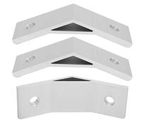 Yinhing Angolare, Connettore di Staffa per Angolare in Lega di Alluminio Staffa T, 10pcs 135 Gradi di Angolo, Binario in Alluminio Estruso per Progetti Fai - -te, Assemblaggio di Mobili e