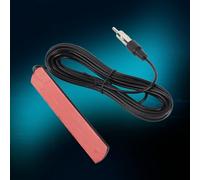Yinhing Antenna per Auto 12v Antenna per Auto 309 Radio FM per Patch con Cavo da 5 M per un Facile Montaggio Sul Parabrezza