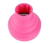 Yinhing Attacco per Diffusore per Asciugacapelli Materiale in Silicone Diffusore Portatile Leggero e Pieghevole Ideale per la Casa e il Salone Elegante Design Rosa Rosso per un'asciugatura