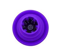 Yinhing Attacco per Diffusore per Asciugacapelli Materiale in Silicone Diffusore Portatile Leggero e Pieghevole Ideale per la Casa e il Salone Elegante Design Rosa Rosso per un'asciugatura