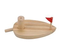 Yinhing Barca in Legno Alimentata da Palloncini per Bambini Divertente Gioco di Cartoni Animati Giocattolo da Bagno per attività all'aperto Artigianato Galleggiante Colorato per l'apprendimento e