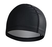 Yinhing Berretto da Nuoto Donne Adulte, Cappelli da Nuoto per Donne Ad Alta elasticità Universale Morbido Comodo Impermeabile per Adulti Cappellino da Bagno da Bagno per Adulti (BLACK)