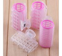 Yinhing Bigodini Autoadesivi con Rulli Autobloccanti Antiscivolo Facili Usare per uno Styling Senza Sforzo per la Casa e il Salone Strumenti per lo Styling dei Capelli per di Capelli (PINK)