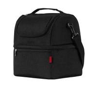 Yinhing Borsa per il Pranzo Isolata Sul Ponte - Borsa Frigo per il Pranzo a Tenuta Stagna con Tracolla per Uomini e Donne per Picnic in Campeggio all'aperto e Avventure in Spiaggia (BLACK)