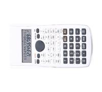 Yinhing Calcolatrice Scientifica 240 Funzioni Calcolatrice Multifunzione con Trigonometria Ed Esponenziale per gli Esami degli Studenti a 12 Cifre Display a Due Linee con Copertura (WHITE)