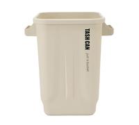 Yinhing Cestino da Lattina di Rifiuti Cestino Cesto di Scarto Design Compatto Salva (WHITE)