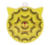 Yinhing Ciglia Finte 3D Ciglia Spesse e Ricci 10 Paia Look Volume e Lunghezza Fascia Morbida e Confortevole Drammatiche Indossare Facile Applicazione e Rimozione (#1)