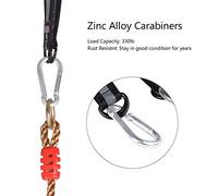 Yinhing Clamp/Holder di Carabinatore, Cassabinatore Pesante Collegamenti Rapidi Connettore con Fibbia di Sicurezza, Carabiniere Pesanti, Carabiniere di Amaca per Chiavi Set da Campeggio da Campeggio