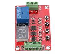 Yinhing Comparatore di Tensione per Finestra Digitale DVB01 Rosso Misurazione della Tensione 12V 24V con Funzioni di Ritardo dei Limiti e Salvataggio Automatico dei Parametri (24V)
