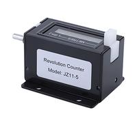 Yinhing Contatore Meccanico, Contatore del Misuratore un Pulsante Premere Ritorno a Zero a 5 Cifre in Acciaio Inossidabile Tira per la Registrazione Cumulativa dei Tempi di Movimento Alternativi