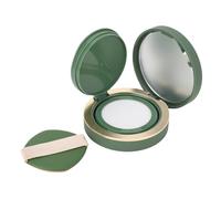 Yinhing Contenitore Vuoto per Fondotinta per Cuscino, Contenitore per Crema BB Compatto, Ricaricabile, per Specchio Portatile, con Chiusura Ermetica, per Appassionati di Trucco,