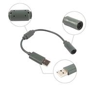 Yinhing Controller Cablato X Box 360, Cavo Breakaway Controller Cablato USB Adattatore Breakay Convertitore Cavo GamePad Breakaway USB per X Box360 Grigio