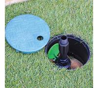 Yinhing Coperchio della Scatola delle Valvole Sotterranee per Prato da Giardino da 6 Pollici Coperchio per Valvola di Irrigazione in Plastica Protezione dalle Intemperie per Un Uso Duraturo in (#1)