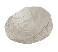 Yinhing Copertura per Mobili da Esterno per Vasche da Bagno Rotonde 190 Cm Copertura per Vasca Idromassaggio in taffetà di Poliestere Argento 215x70 Cm Pioggia e Raggi per la Tua Zona caffè (Beige)