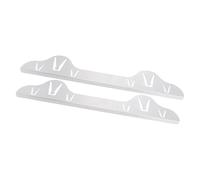 Yinhing Copri Stufa in Acciaio Inossidabile da 2 Pezzi 59,5x10 Cm Protezione per Stufa a Calore per Contatore da per Spazi più Puliti