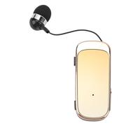Yinhing Cuffie Retrattili 5.2 Comode Auricolari per la Guida Sportiva con Display a Batteria a LED Giallo Sfumato (Giallo sfumato)