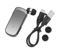 Yinhing Cuffie Retrattili 5.2 Comode Auricolari per la Guida Sportiva con Display a Batteria a LED Giallo Sfumato (BLACK)