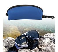 Yinhing Custodia Portatile per Occhiali da Sub in Neoprene Custodia per Occhiali da Sole e Attrezzatura Subacquea Design Ad Alta visibilità per un Facile Trasporto, Accesso e Caduta (BLUE)