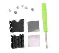 Yinhing Dissipatore di Calore SSD M.2 Dispositivo di Raffreddamento SSD M.2 2230 Dissipatore di Calore M.2 NVMe con Design a Morsetto su Entrambi i Lati e Cuscinetto Termico in