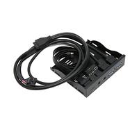 Yinhing Drive Floppy USB, Pannello Frontale USB Pannello Frontale 3.2 Hub 10 Gbps Plug e Riproduci Reader Disco Floppy Lettore di Disco per la Vittoria per o PC, Laptop