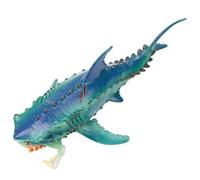 Yinhing Eldrador Creature Estinte Shar S Modello di Simulazione Certificato CE Giocattolo di Pesce Figura da Collezione in Plastica con Bocca Mobile Divertente Gioco Educativo per Bambini M 1332