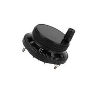 Yinhing Encoder a Impulsi con Volantino da 5 V 60 Mm per Fresatrice Controllo Manuale nell'ingegneria dei Sistemi CNC Compatibilità Versatile Design Compatto Installazione Facile Ideale per (BLACK)