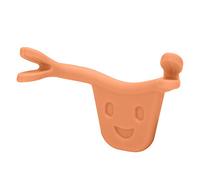 Yinhing Esercitatore per Bocca Face Smile Trainer con Silicone Alimentare per Rassodare i Muscoli del Tatuaggio delle Labbra, 2 Colori (ORANGE)
