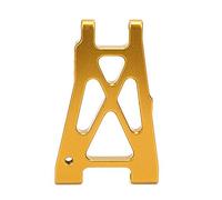 Yinhing Forcellone Posteriore Inferiore Inferiore in Lega di Alluminio da 2 Pezzi Compatibile con Parti di Aggiornamento High Gold per Fuoristrada 4WD Optima /10 RC per Maggiore Durata e Prestazioni