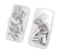 Yinhing Forme per Estensione Unghie in Metallo Riutilizzabili 10 Pezzi e Protezioni Portatili per Estensione Unghie per Uso Professionale e Domestico, Ideali per gli Amanti e i Tecnici della Nail Art