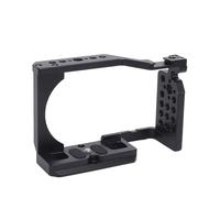 Yinhing Fotocamera per Impianto Video in Lega di Alluminio ZV E10 con Supporto per Slitta Fredda e Fori per Viti da 1/4 3/8 Pollici, Leggera per Fotografi e Creatori di Video