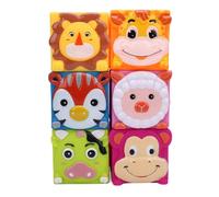 Yinhing Giocattolo Morbido con Blocchi di Costruzione con Comodi Colori e Modelli per Impilare Divertenti attività Domestiche e all'aperto Set di Giochi Educativi per lo Sviluppo