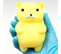 Yinhing Giocattolo per Animali Antistress da Spremere, in Morbido PVC, per Decompressione, Bomboniera per Ufficio e Casa, il Design Adorabile dell'orso Migliora il Relax e le attività Divertenti